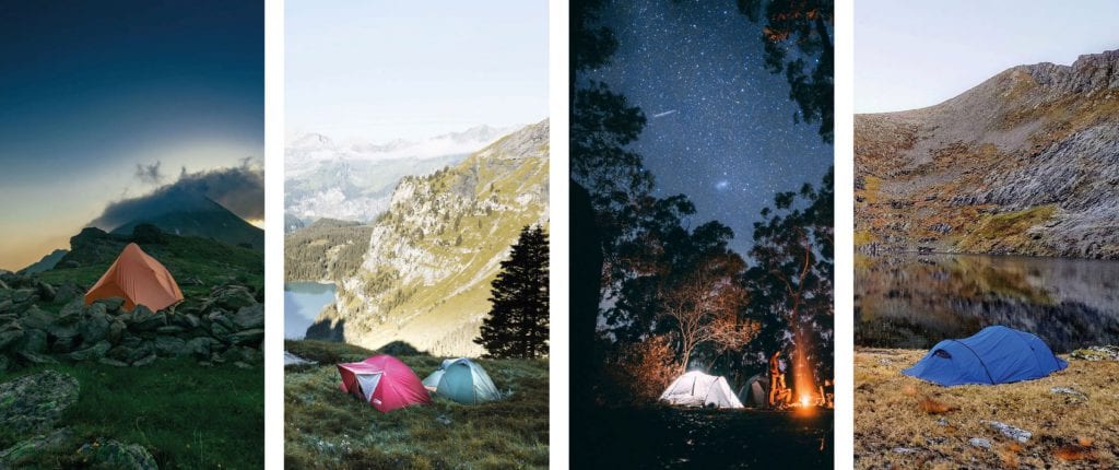 Camping en pleine nature