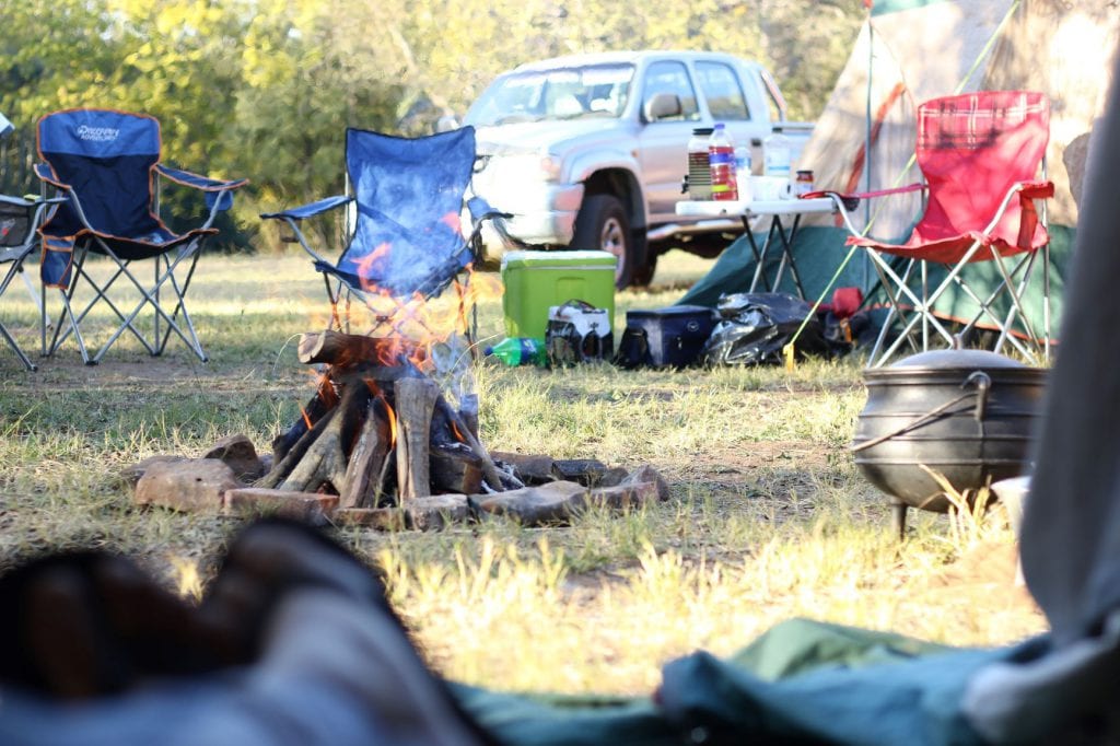 Emplacement de camping