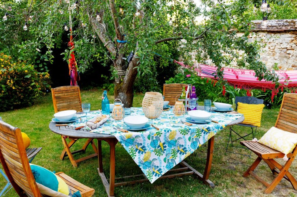 Décoration de table Bohème