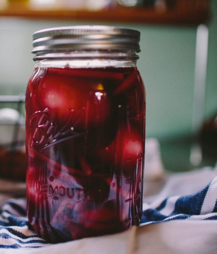 Bocal de fruits rouges