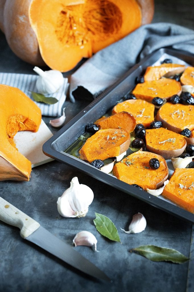 Recette de potiron au four