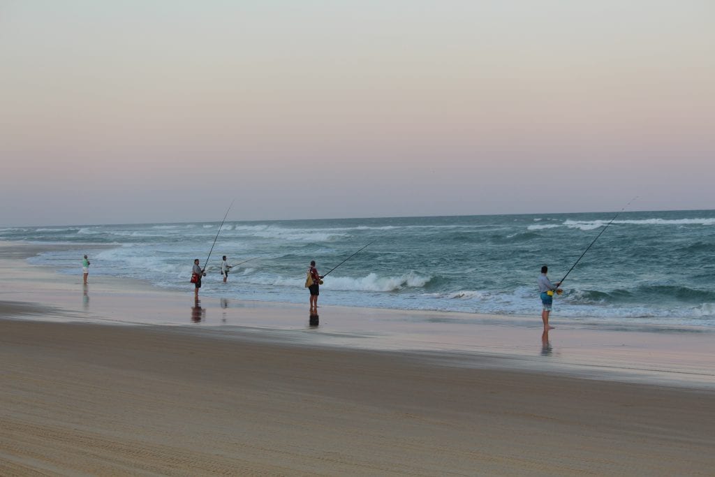 Pêche en bord de mer
