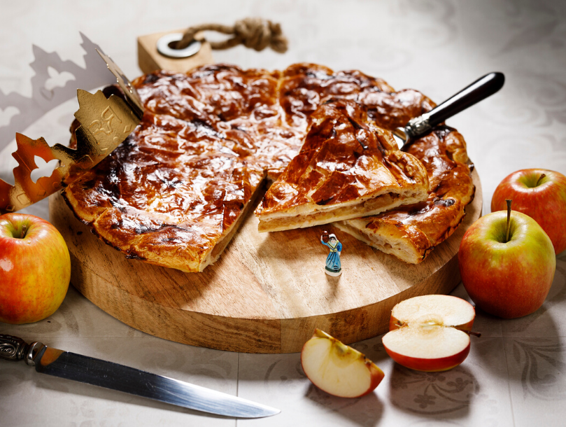 Galette des rois aux pommes