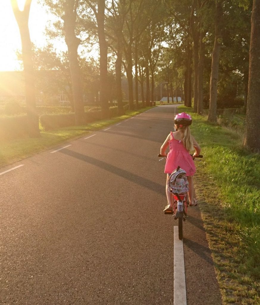 Cyclotourisme en famille