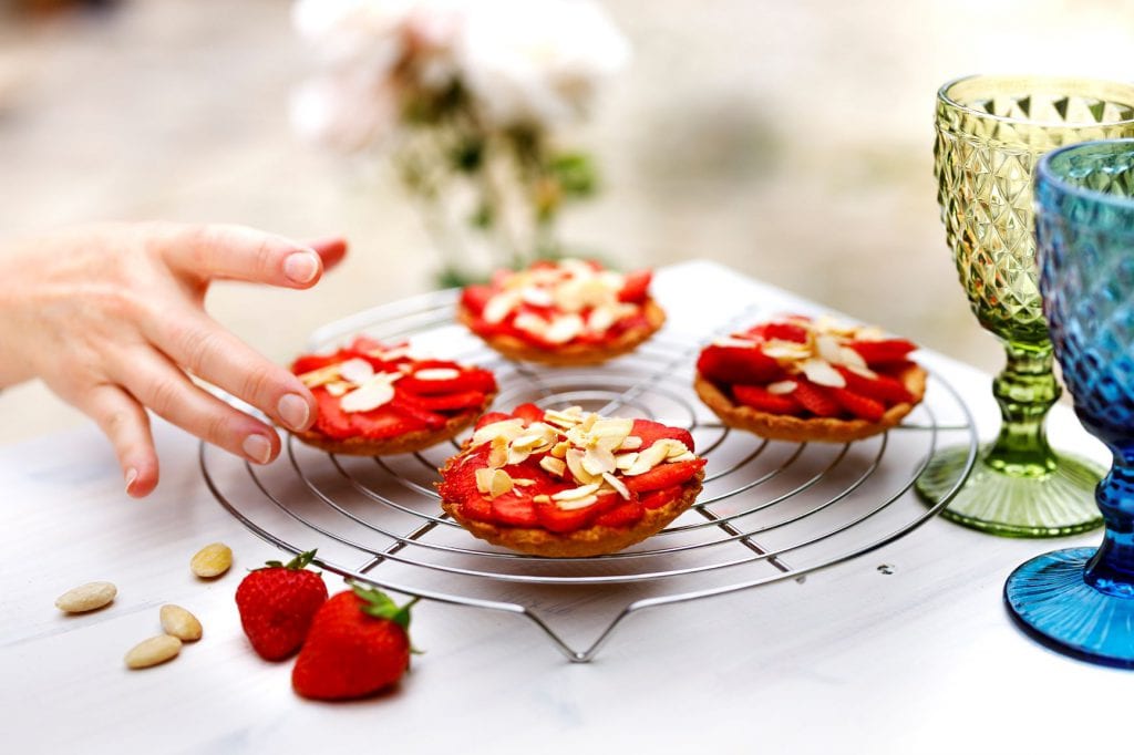 Barquettes aux fraises