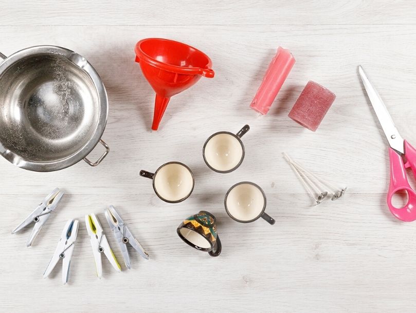 Des bougies de récup’ personnalisées