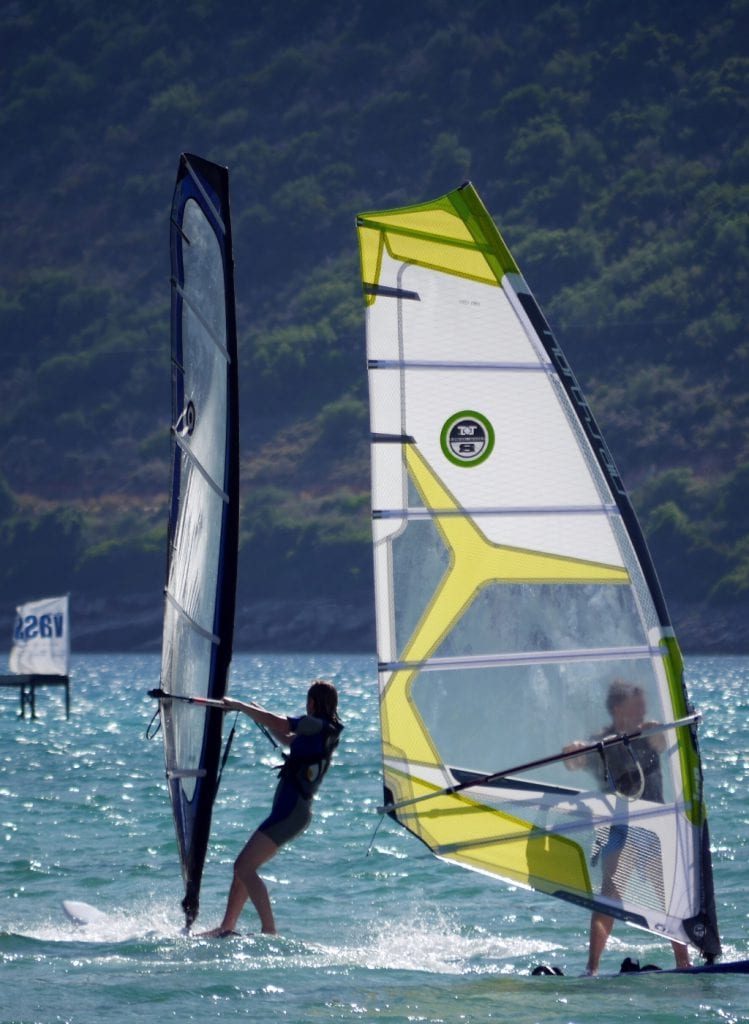 Activités de rentrée : planche à voile