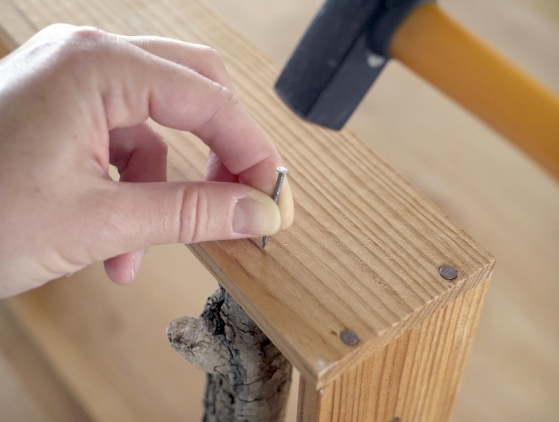 Fabriquer un porte manteau en bois