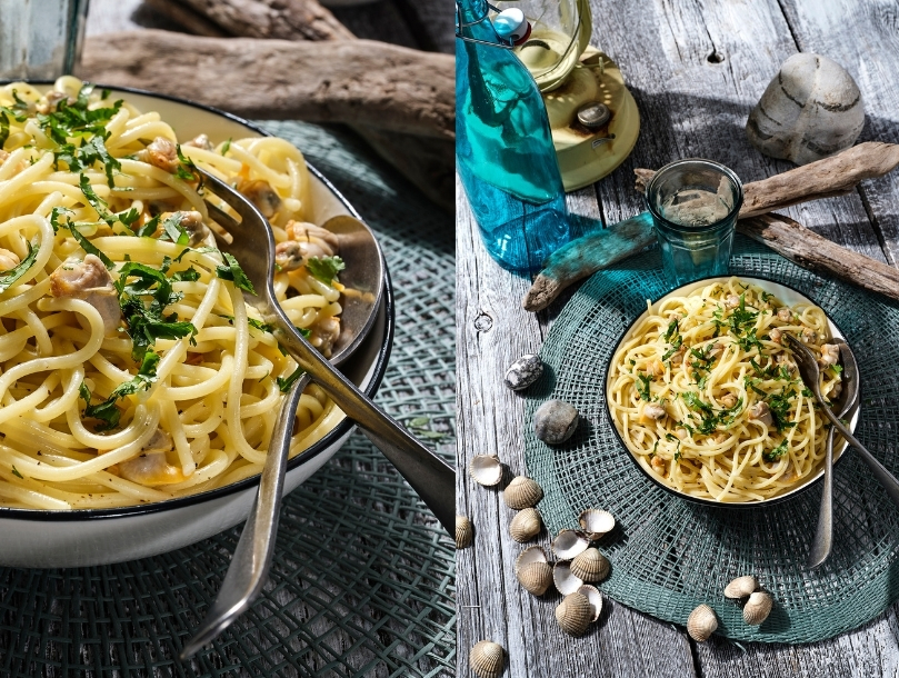 Spaghettis aux coques