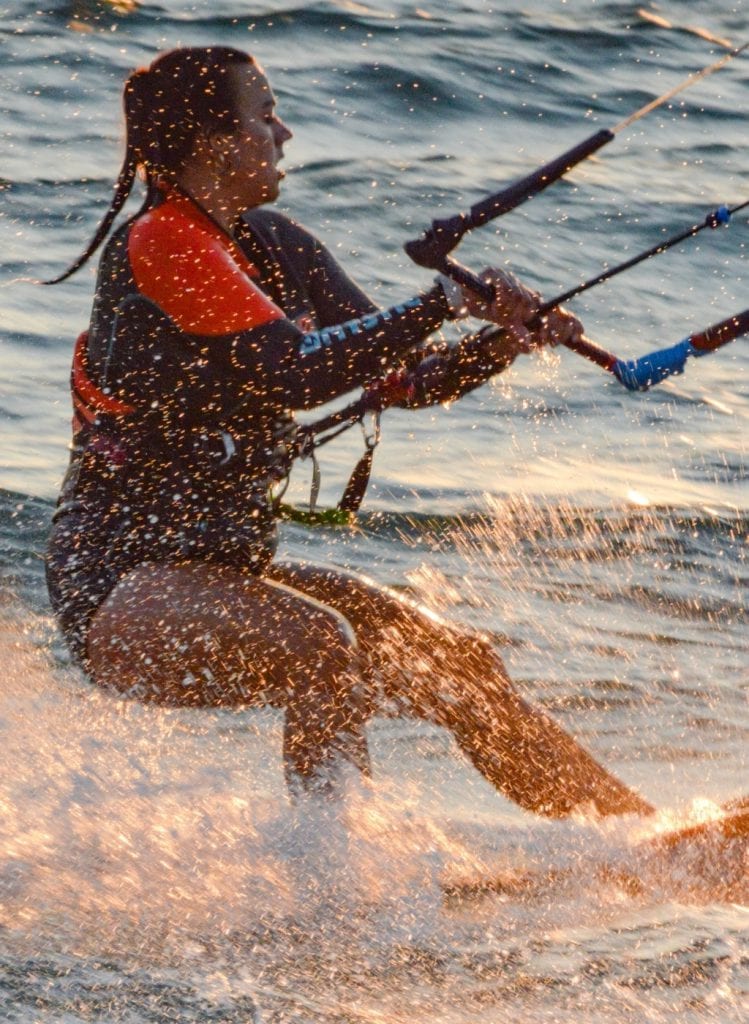 femme ski nautique