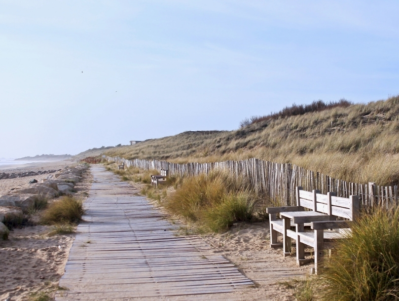 plage banc